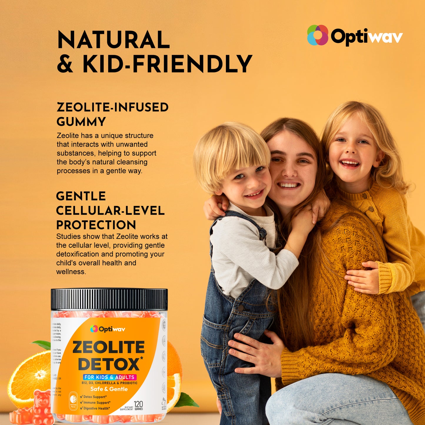 Zeolite Detox Gummies for Kids & Adults
