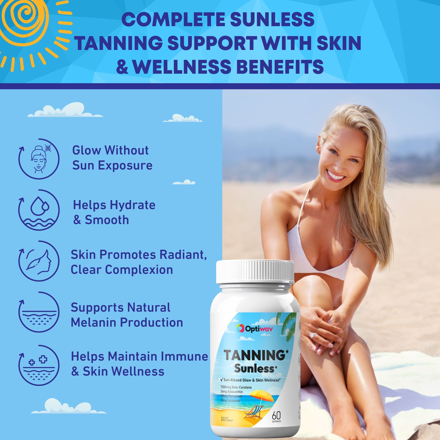 Tanning Pills for Men and Women