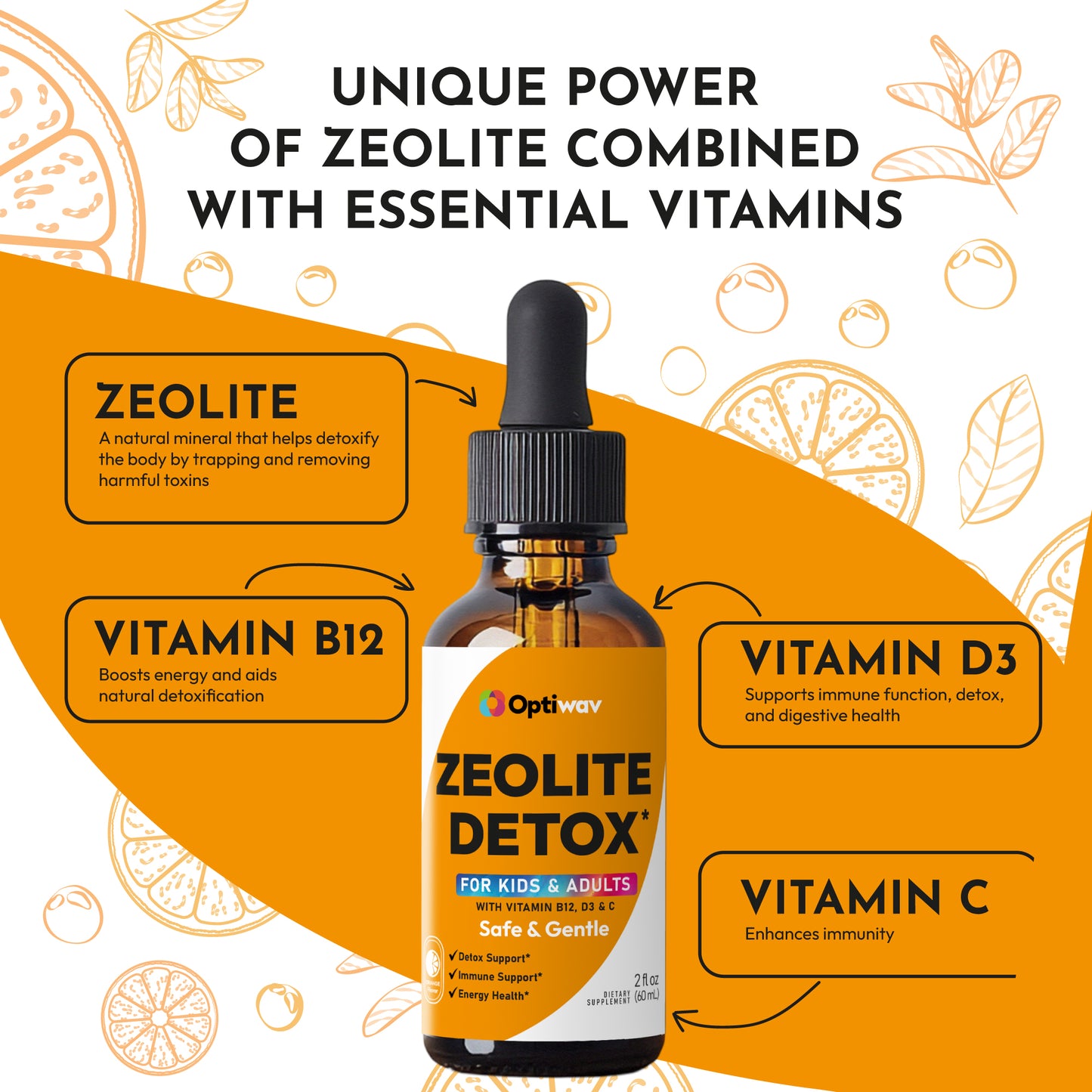 Zeolite Detox Drops for Kids & Adults