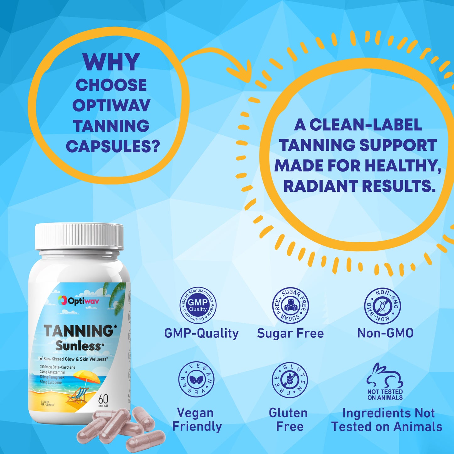Tanning Pills for Men and Women