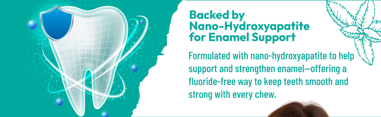Optiwav Nano Hydroxyapatite Remineralizing Gum