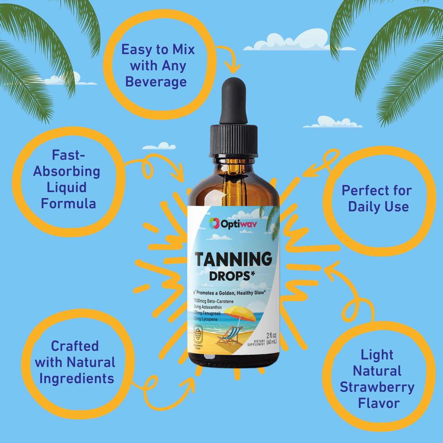 Sunless Tanning Drops