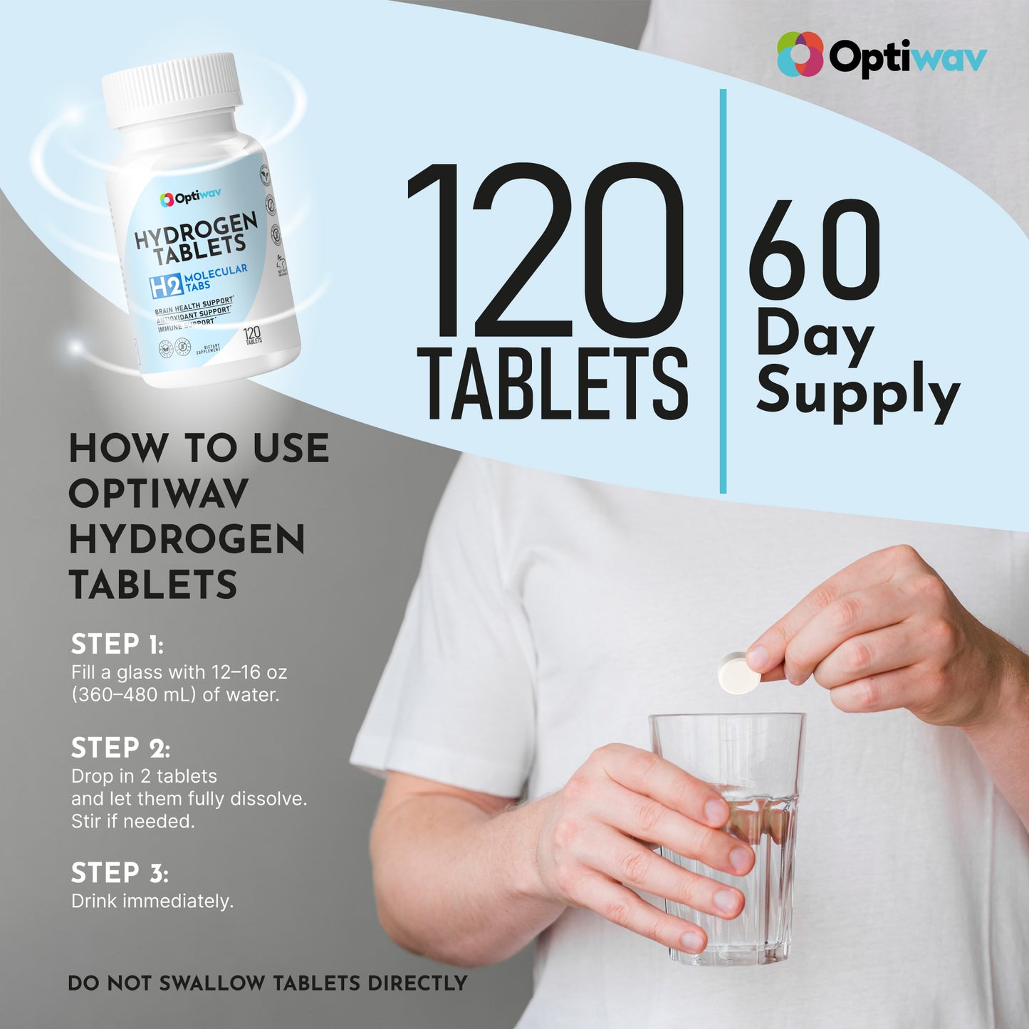 Hydrogen Tablets for Drinking Water