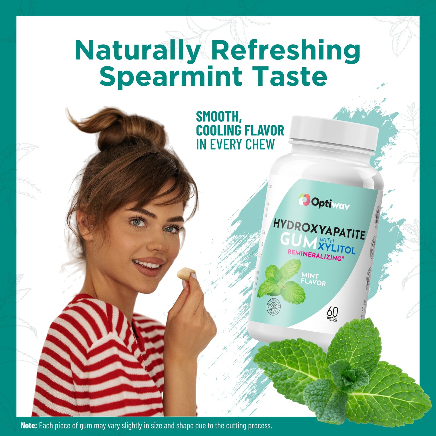 Optiwav Nano Hydroxyapatite Remineralizing Gum