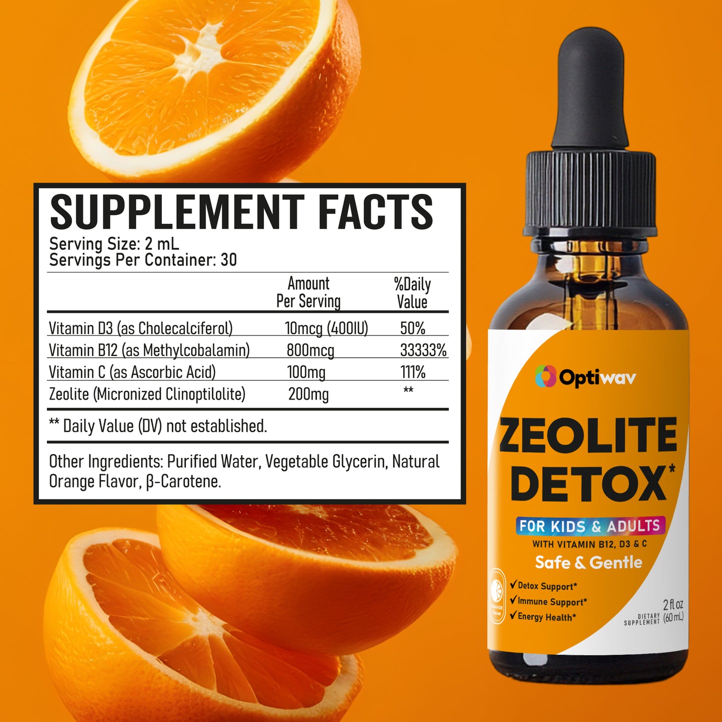 Zeolite Detox Drops for Kids & Adults