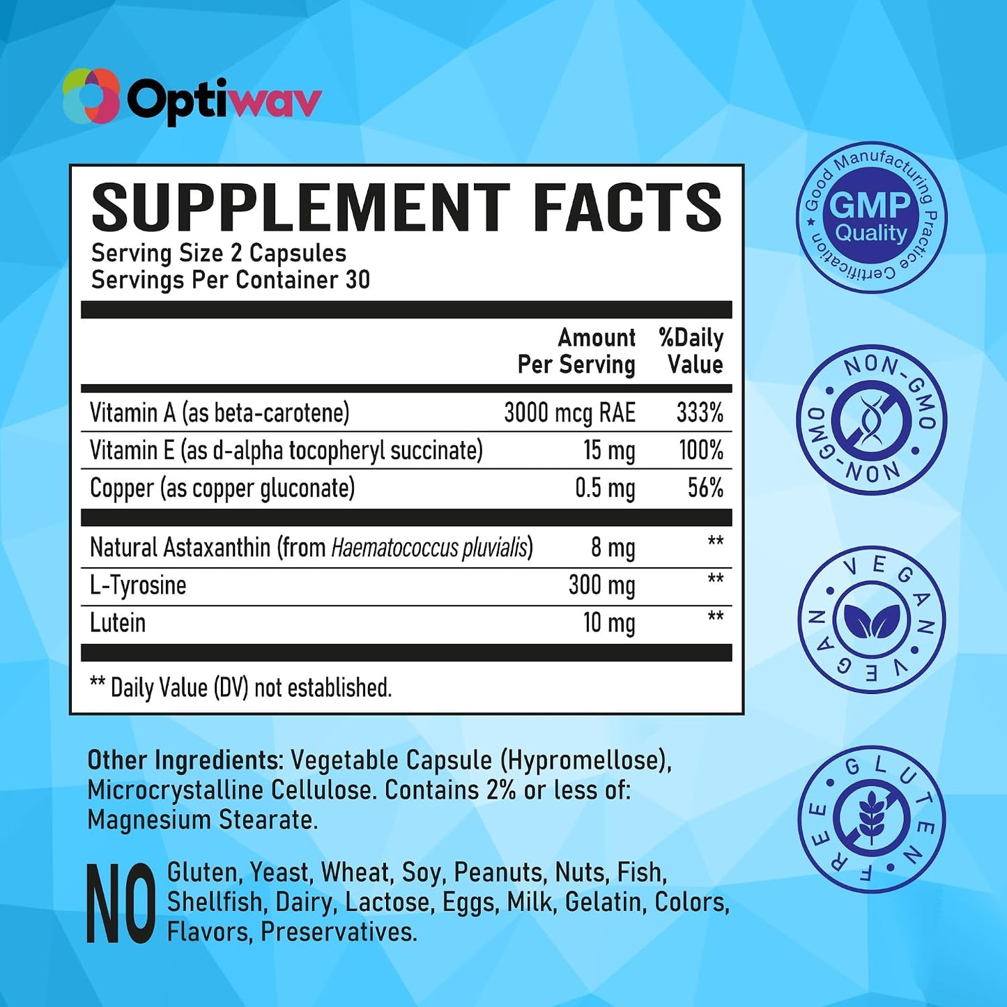 Optiwav Tanning Pills for Men and Women