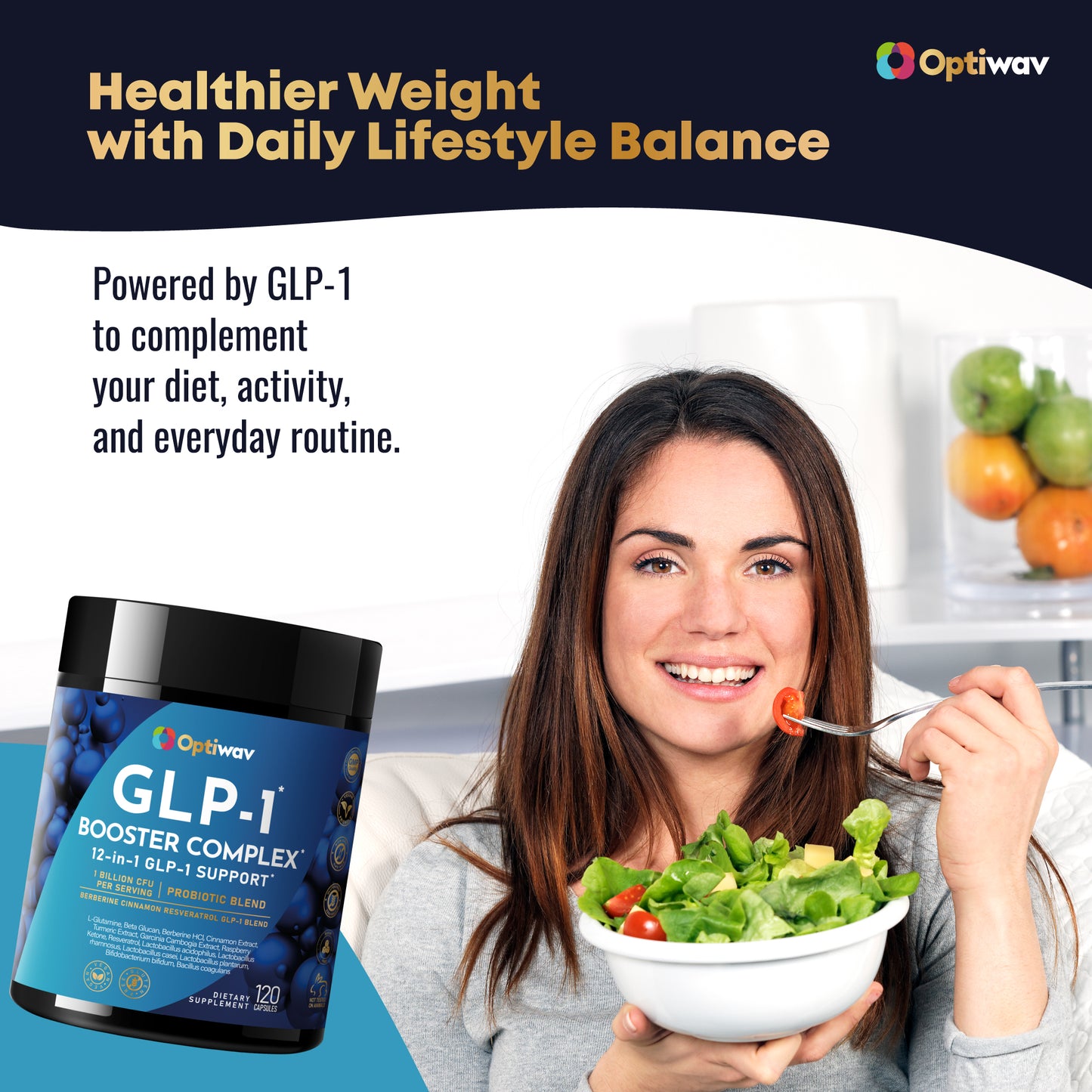 GLP-1 Probiotic Weight Loss Supplement