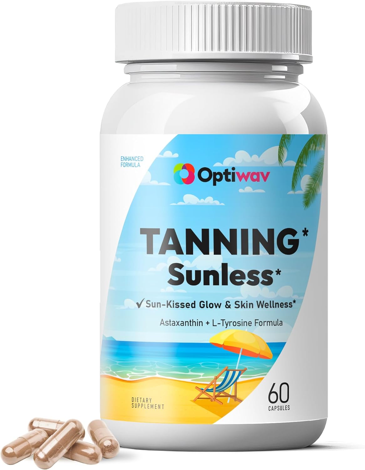 Optiwav Tanning Pills for Men and Women