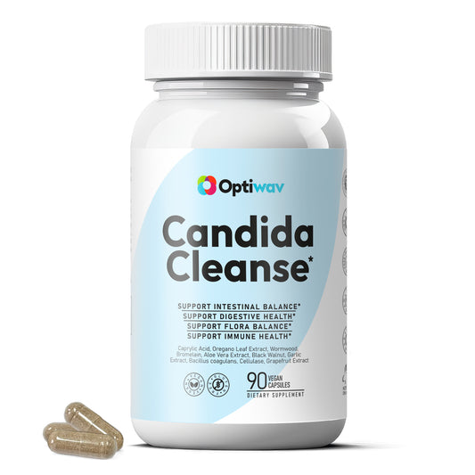 Optiwav Candida Cleanse Detox Supplement