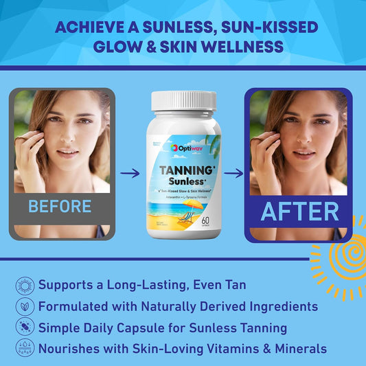 Optiwav Tanning Pills for Men and Women