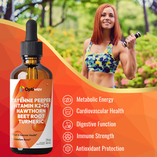 Cayenne Pepper Drops Liquid Supplement
