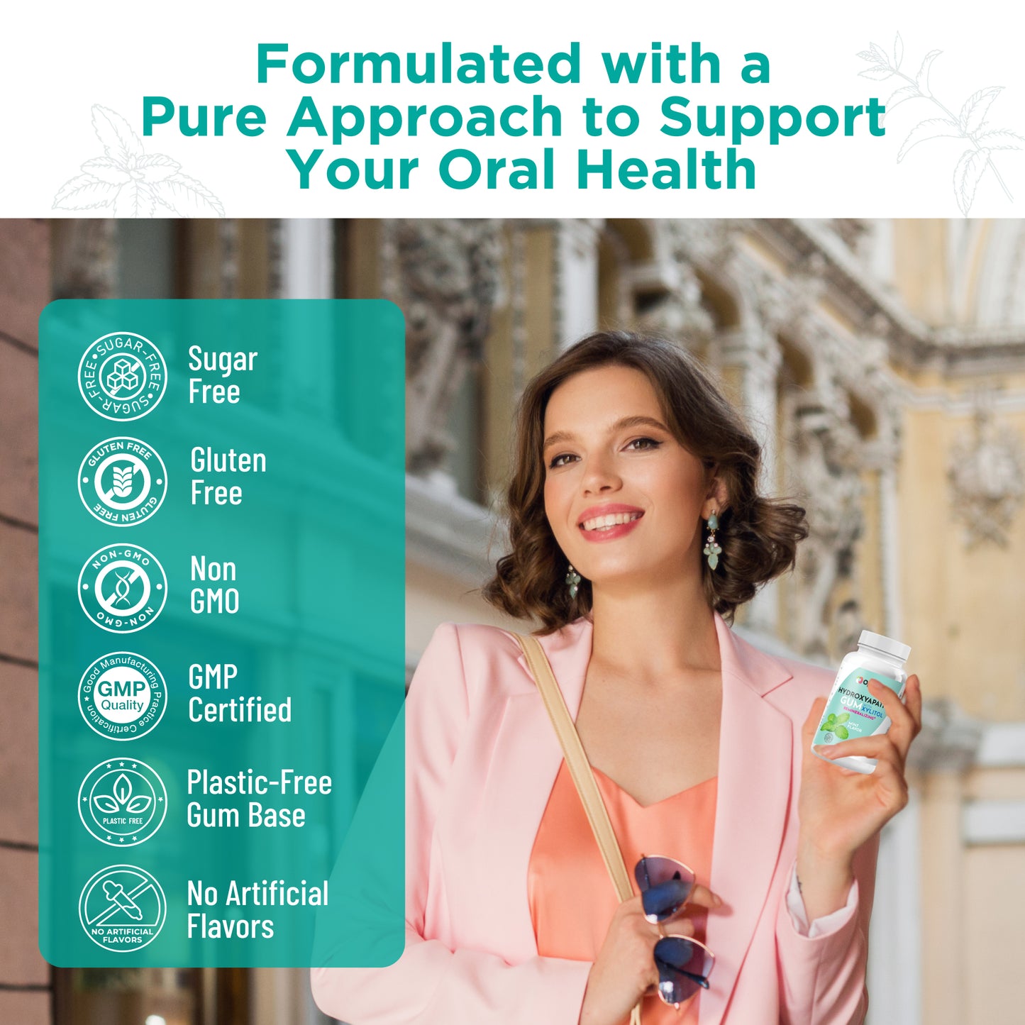 Optiwav Nano Hydroxyapatite Remineralizing Gum
