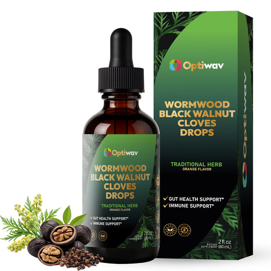 Wormwood Black Walnut Cloves Liquid Drops
